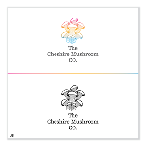 Logo Design by Sujit Banerjee for The Cheshire Mushroom Co. | Design: #30555491
