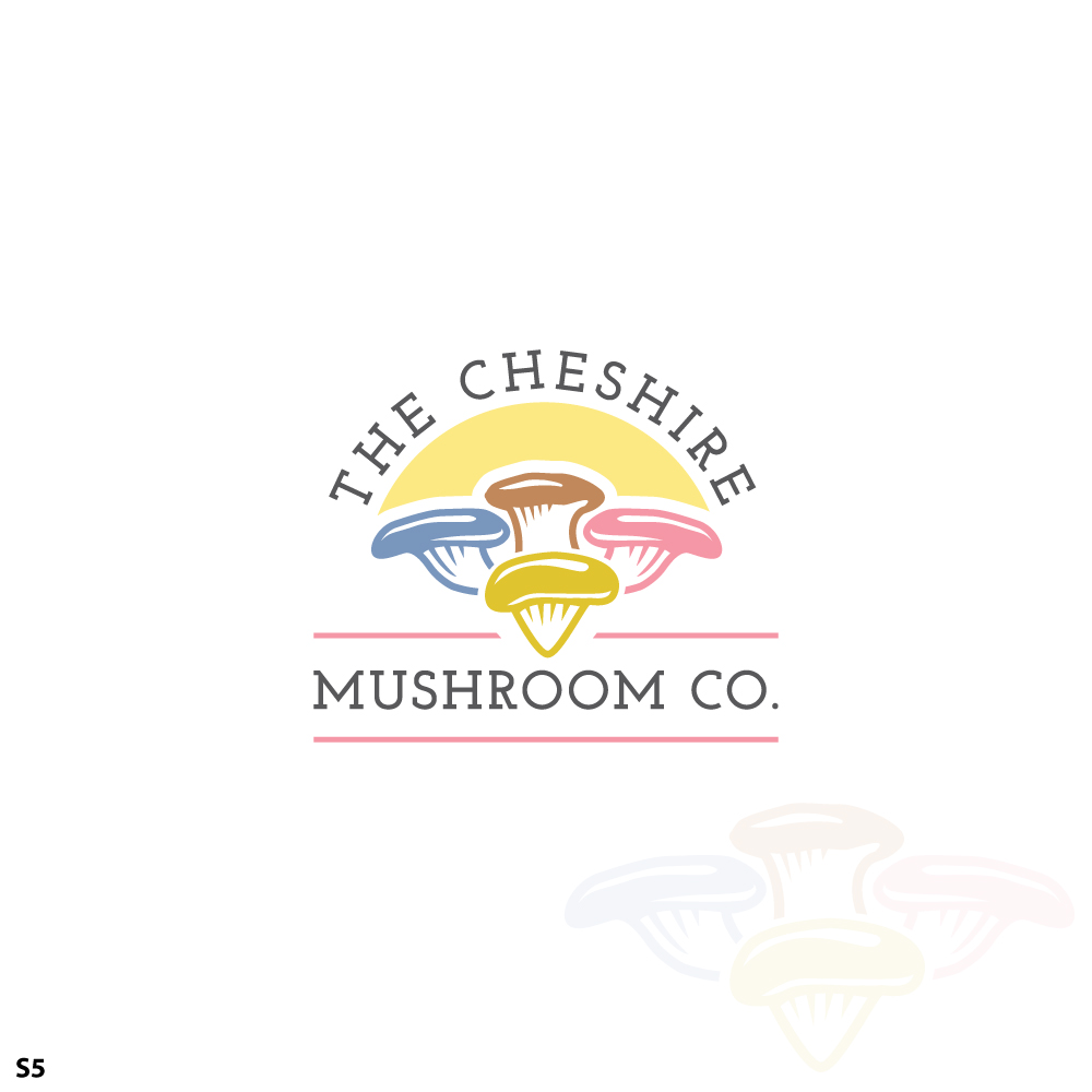 Logo-Design von Sujit Banerjee für The Cheshire Mushroom Co. | Design #30555499