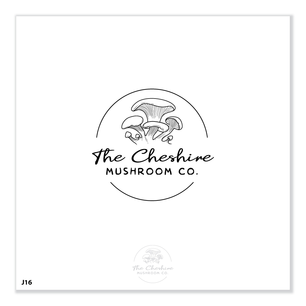 Logo-Design von Sujit Banerjee für The Cheshire Mushroom Co. | Design #30585942