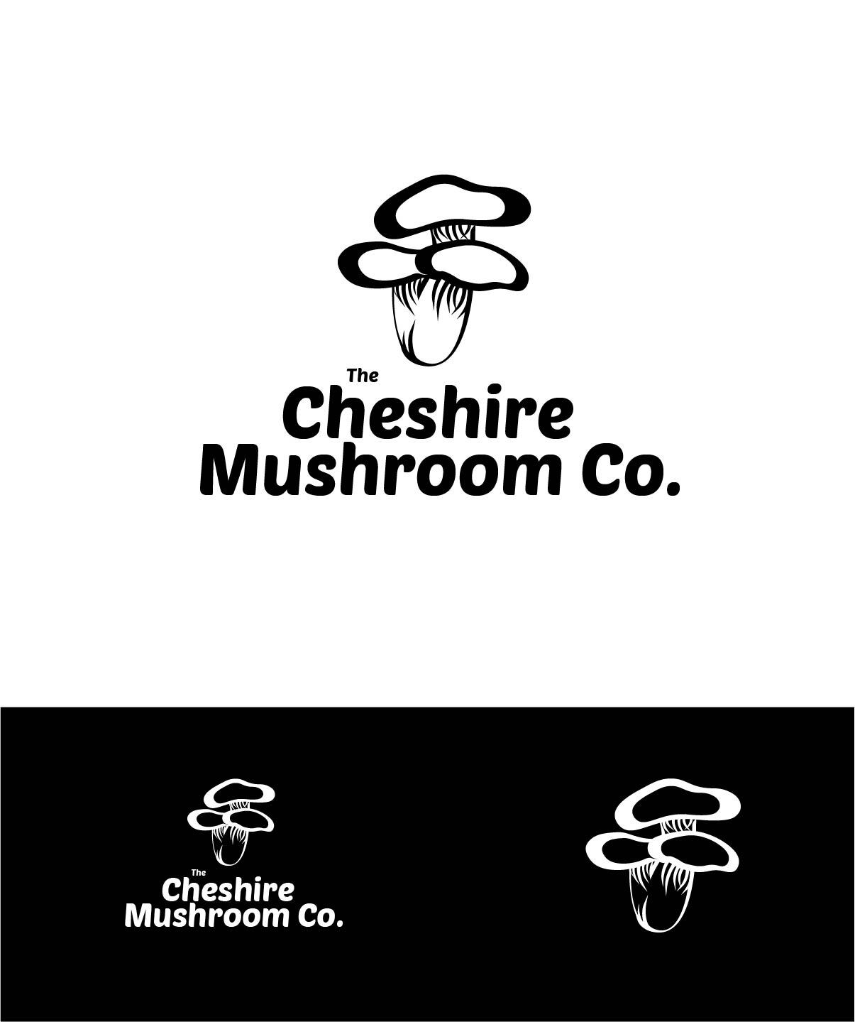 Logo Design by Eppeok for The Cheshire Mushroom Co. | Design #30554727