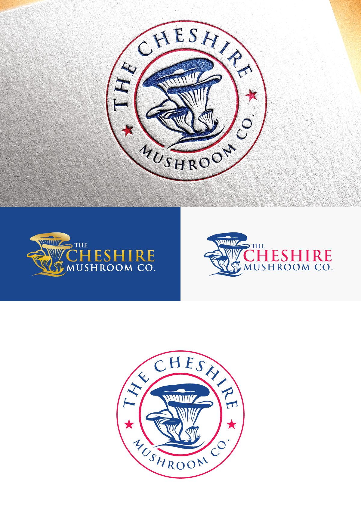 Diseño de Logo por step forward 2 para The Cheshire Mushroom Co. | Diseño #30533971