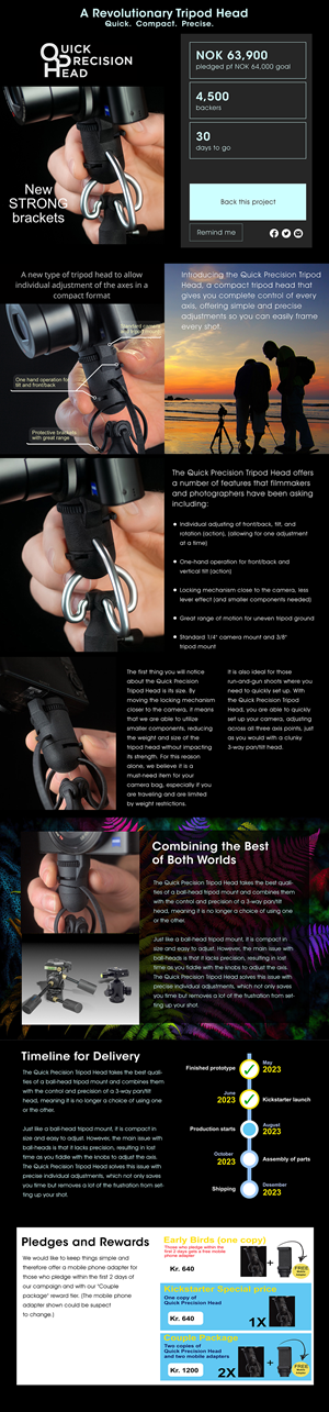 Landing Page Design by Javelin Studio