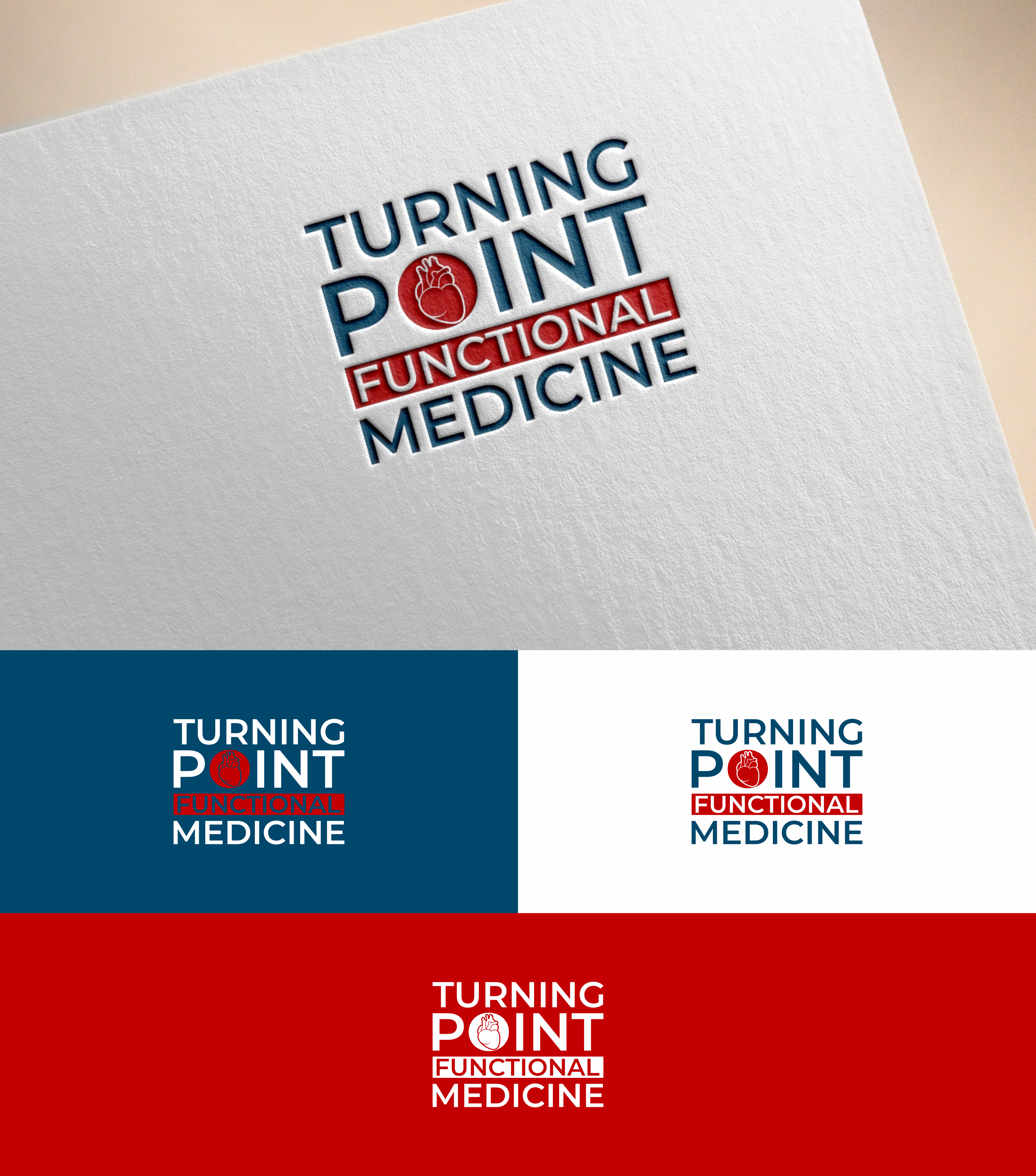 Logo Design by good.dsgn for Turning Point Functional Medicine | Design #30534705