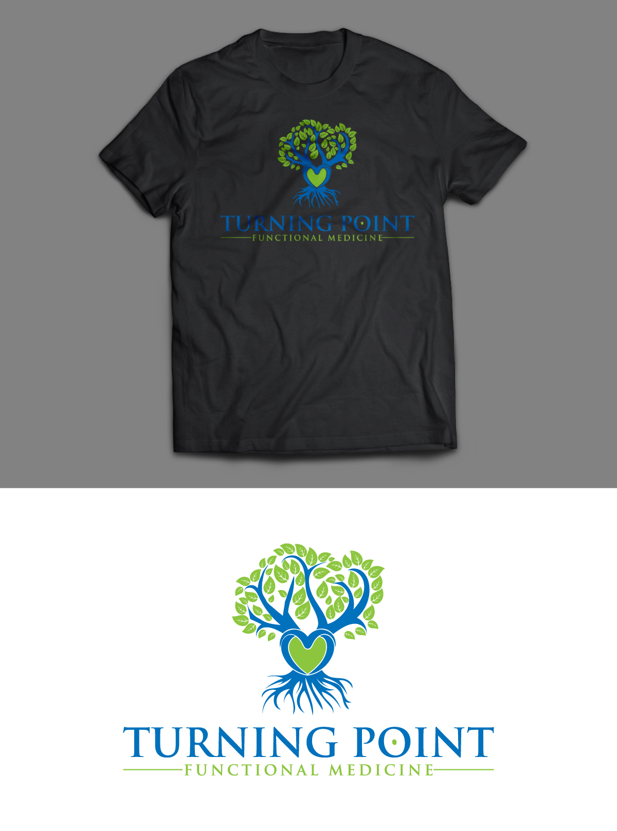 Logo Design by Rasu raj for Turning Point Functional Medicine | Design #30546576