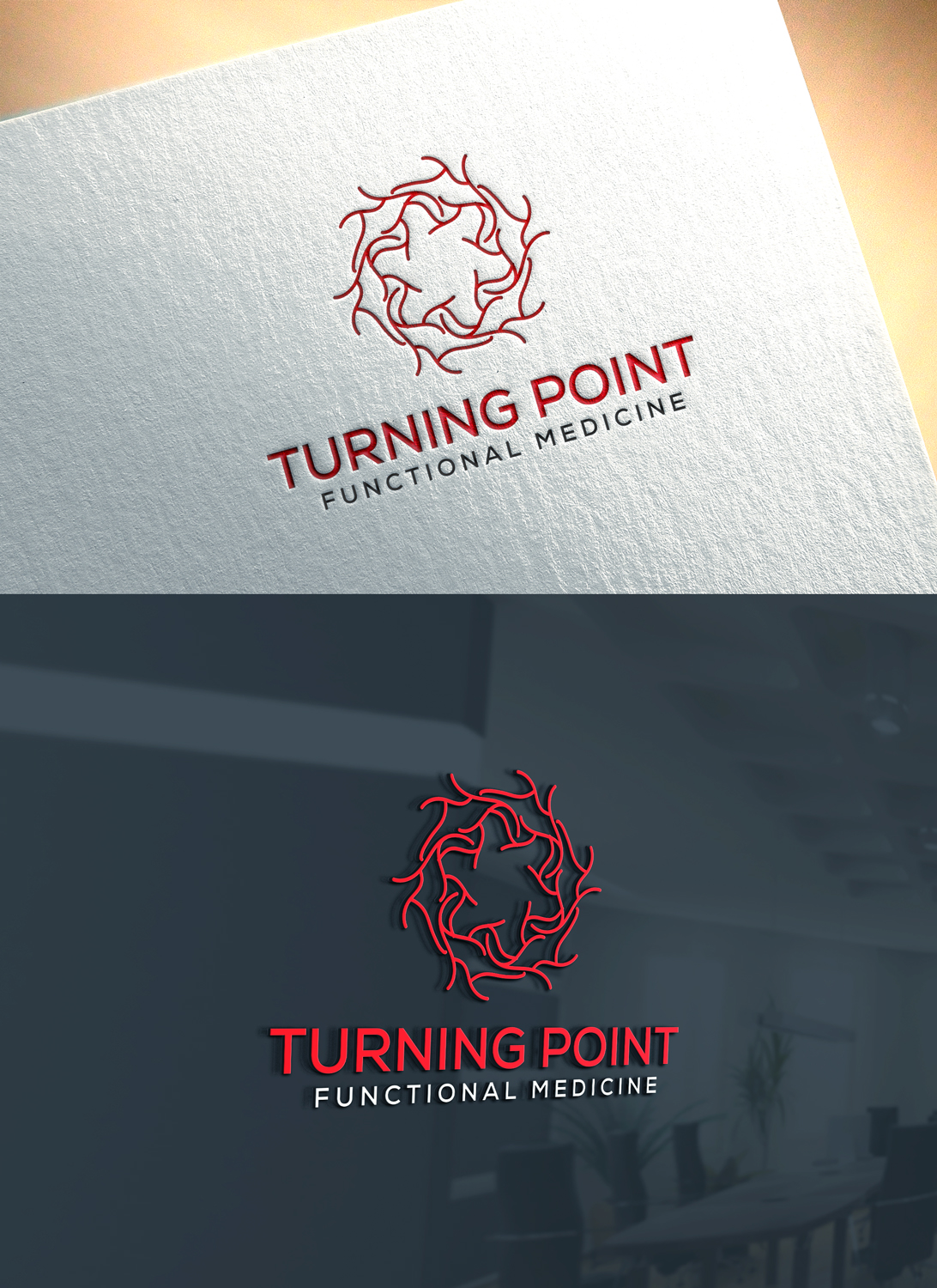 Diseño de Logo por RaKu 2 para Turning Point Functional Medicine | Diseño #30570928