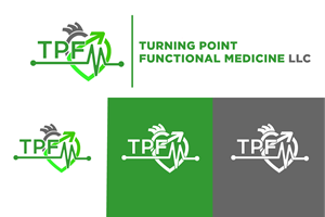 Logo Design by Khuz for Turning Point Functional Medicine | Design: #30532865