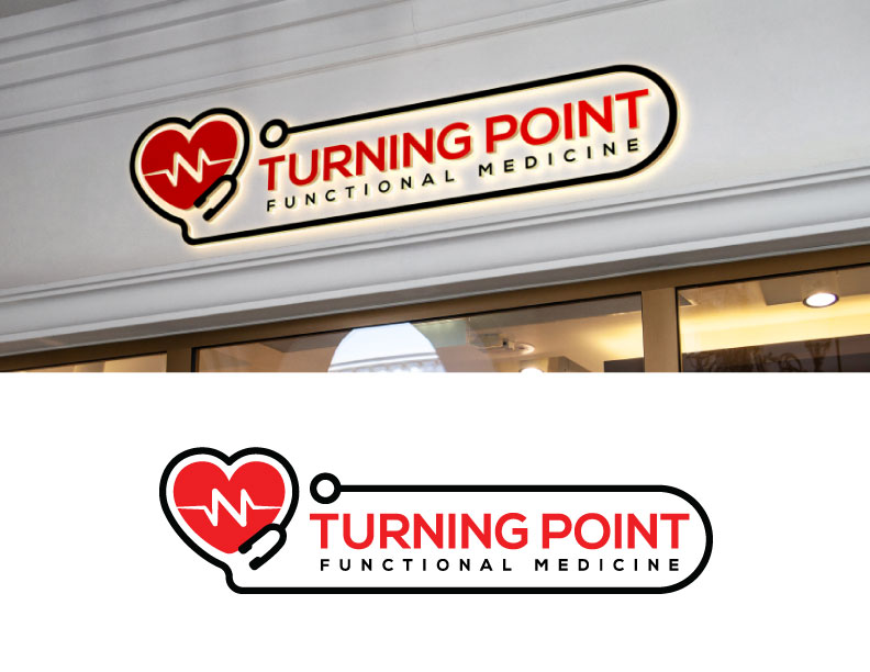 Logo Design by DESIGN VELLY 100 for Turning Point Functional Medicine | Design #30541789