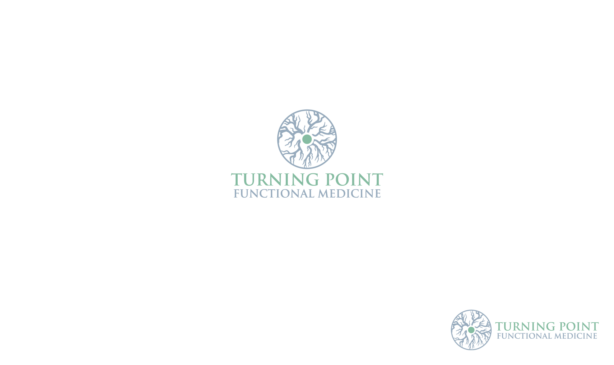 Diseño de Logo por creativepoint para Turning Point Functional Medicine | Diseño #30536037