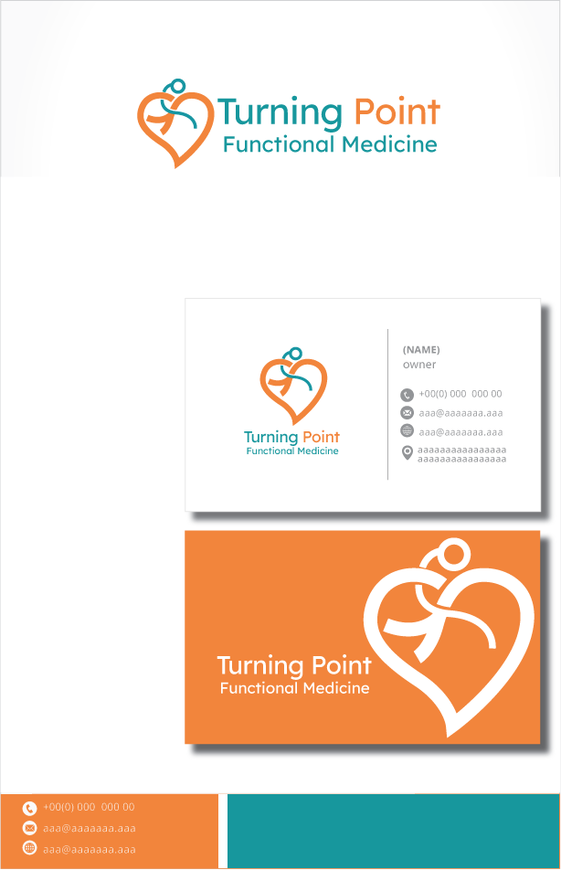 Logo-Design von zebronicgraphic für Turning Point Functional Medicine | Design #30553279