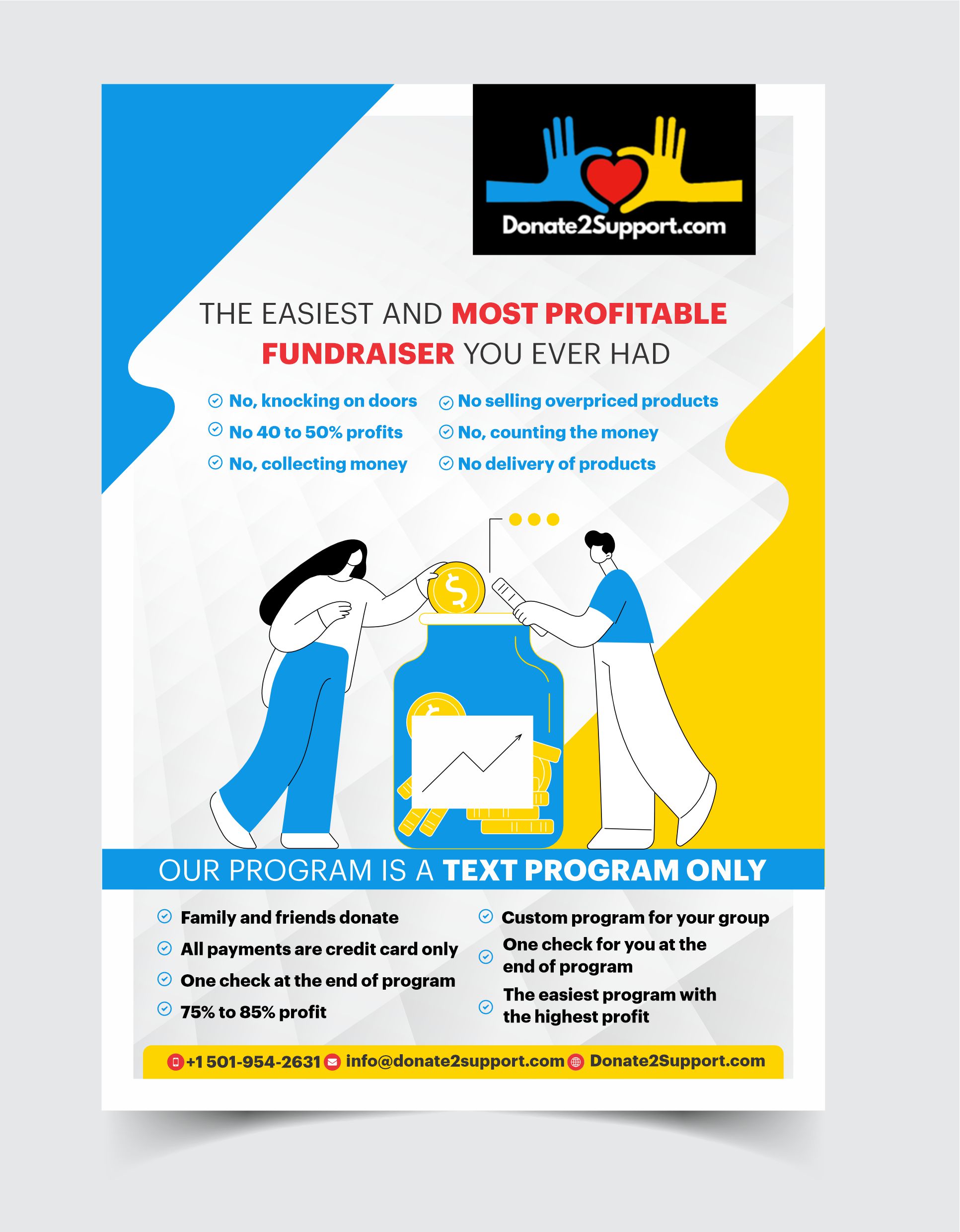 Flyer Design by SAMPA DUARI for MyTeamFundraiser.com | Design #30560743