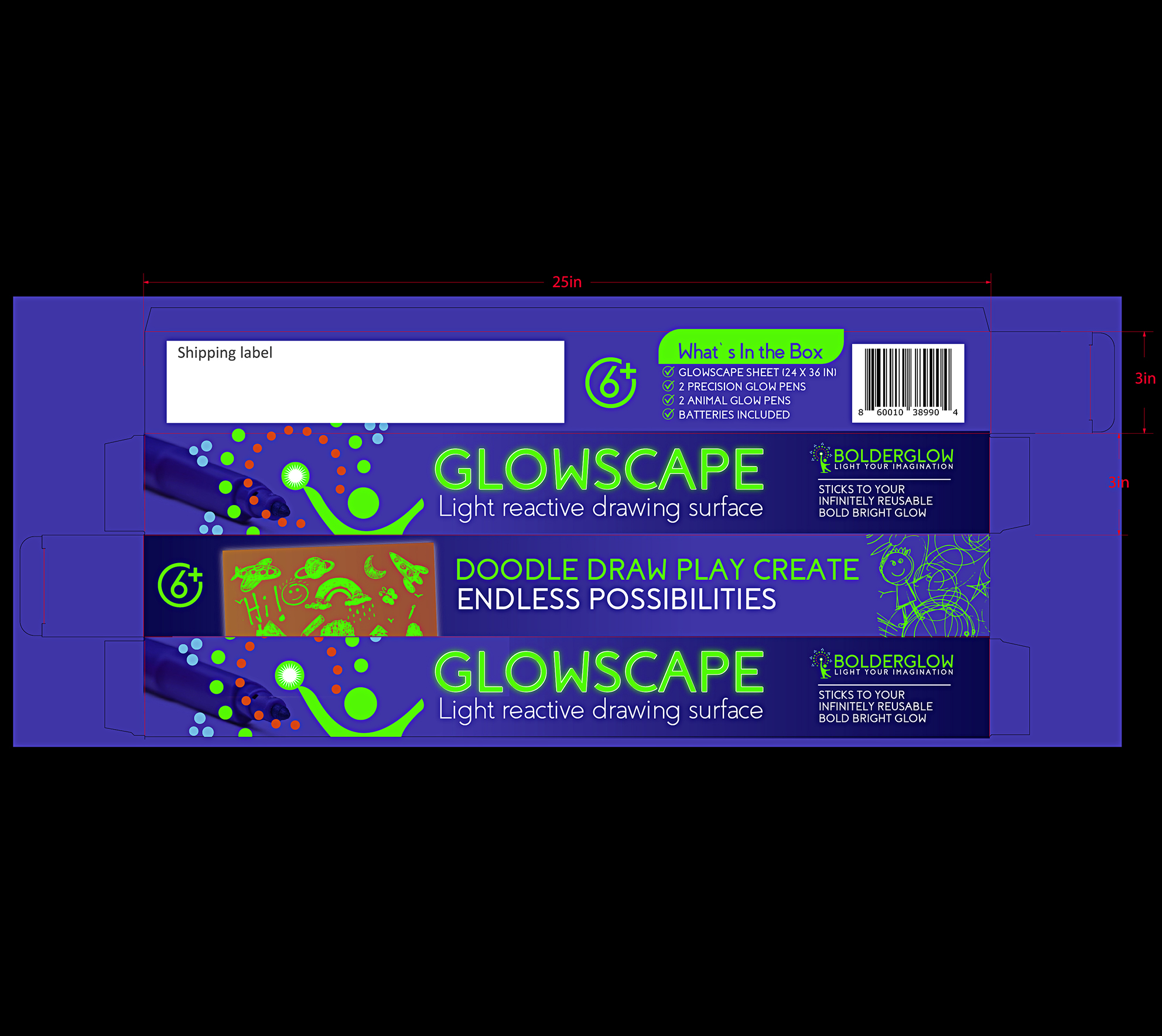 Verpackungs-Design von Jose Lopez ( Verified Pro Designer ) für dieses Projekt | Design #30551691