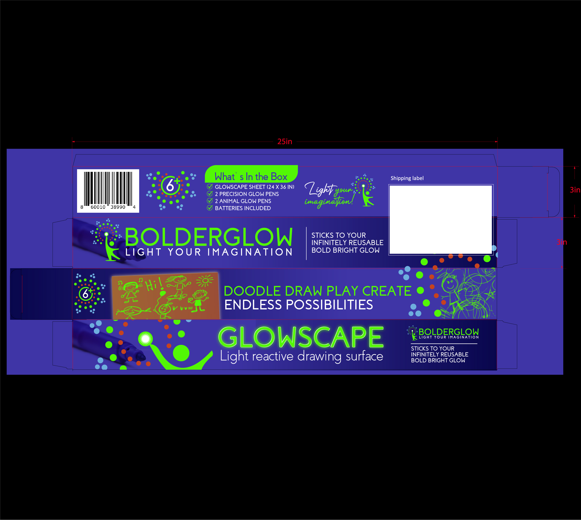 Verpackungs-Design von Jose Lopez ( Verified Pro Designer ) für dieses Projekt | Design #30557845