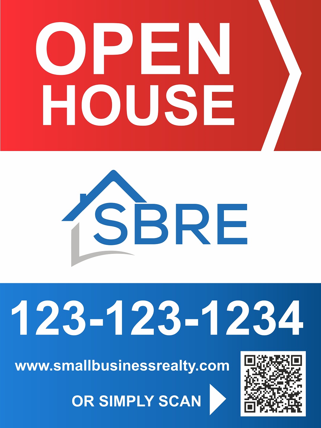 Graphic Design by AgGraphix for SBRE-Small Business Realty Inc. | Design #30580827
