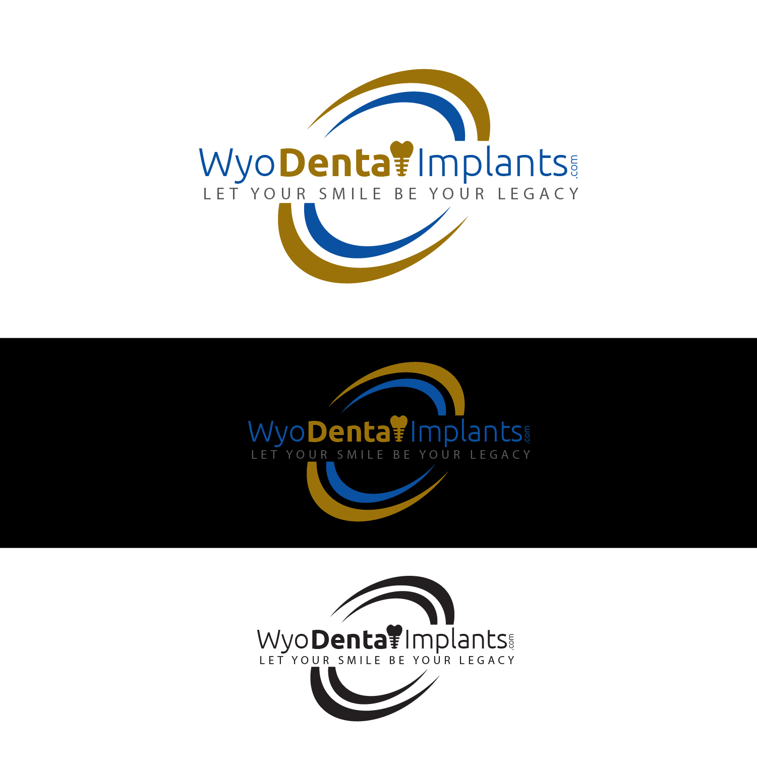 Logo Design by Bullseye Pixel for Wyo Dental Implants | Design #30552416