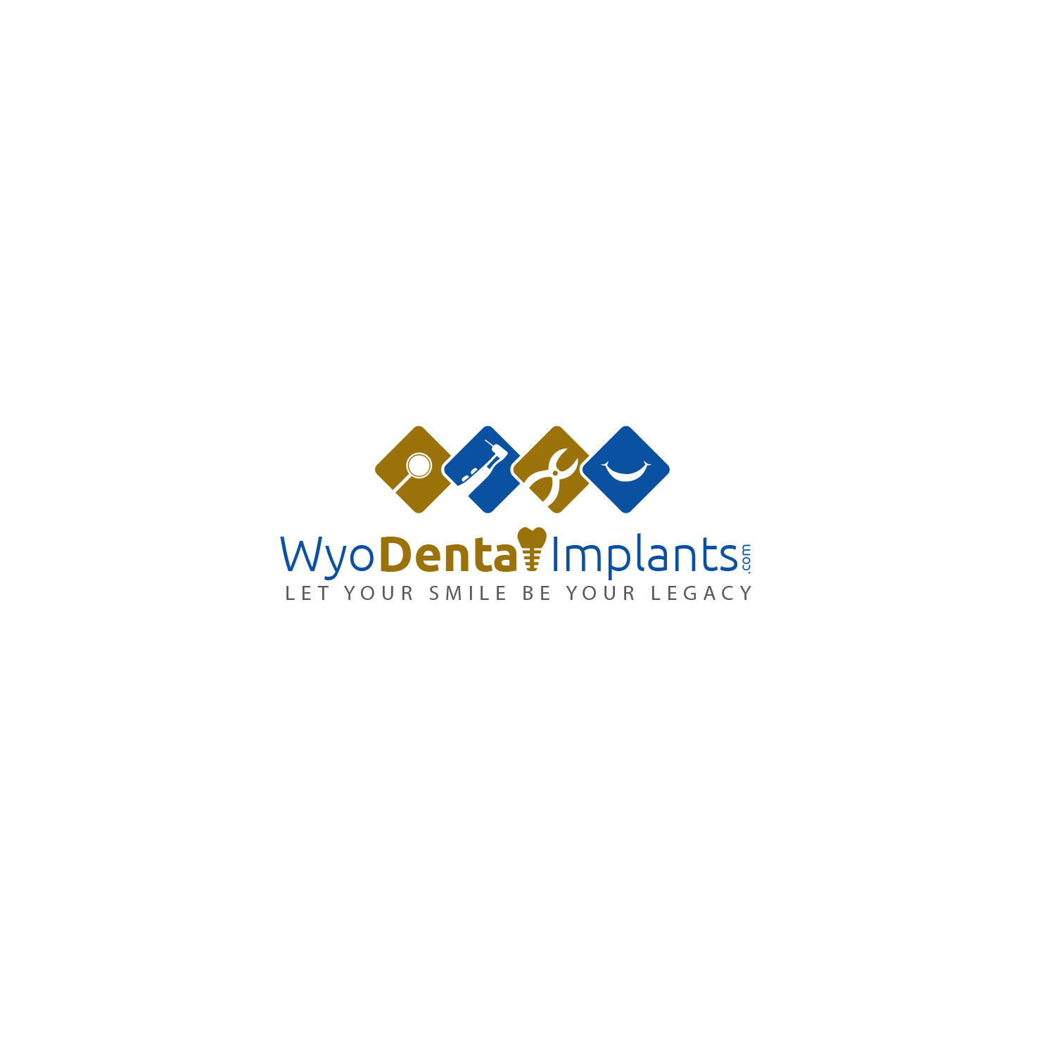 Logo Design by Bullseye Pixel for Wyo Dental Implants | Design #30552417