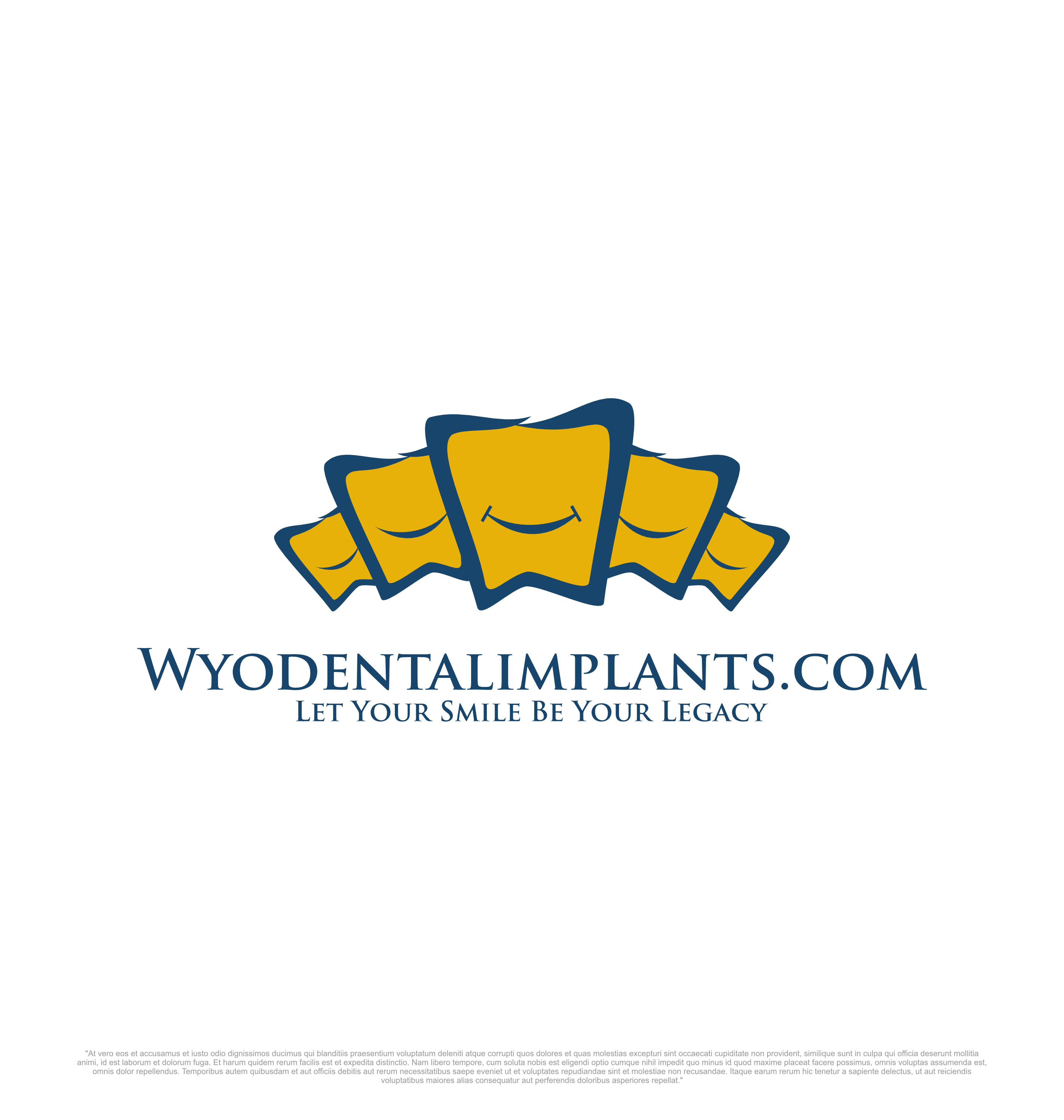 Logo-Design von saesean für Wyo Dental Implants | Design #30557354
