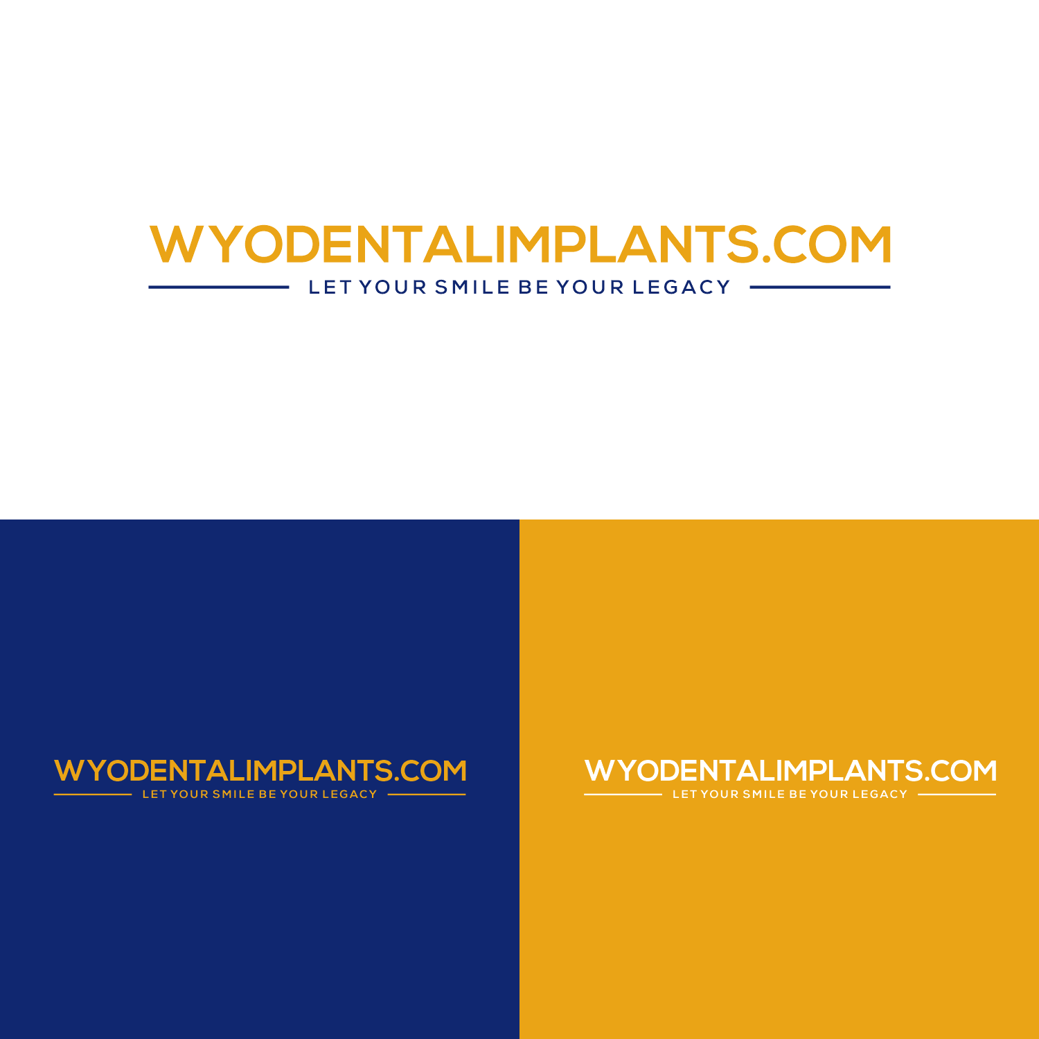 Logo-Design von cah awu für Wyo Dental Implants | Design #30546179