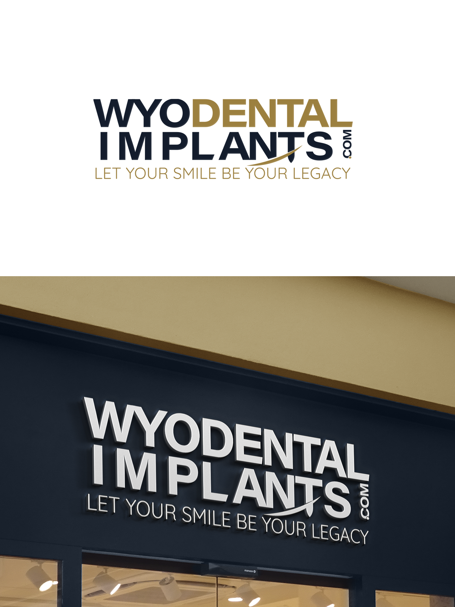 Logo Design by MHF for Wyo Dental Implants | Design #30574895