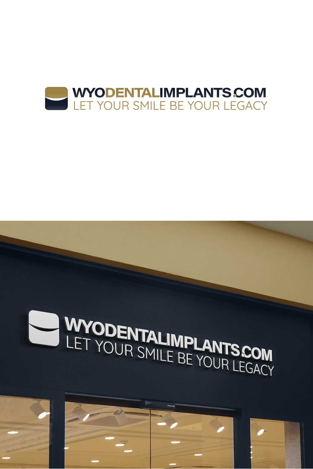 Logo Design by MHF for Wyo Dental Implants | Design #30574896