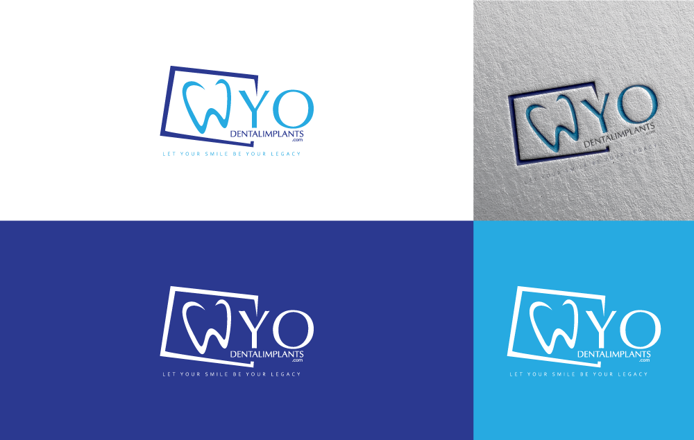 Logo Design by Cre@8ive.Colors for Wyo Dental Implants | Design #30545359