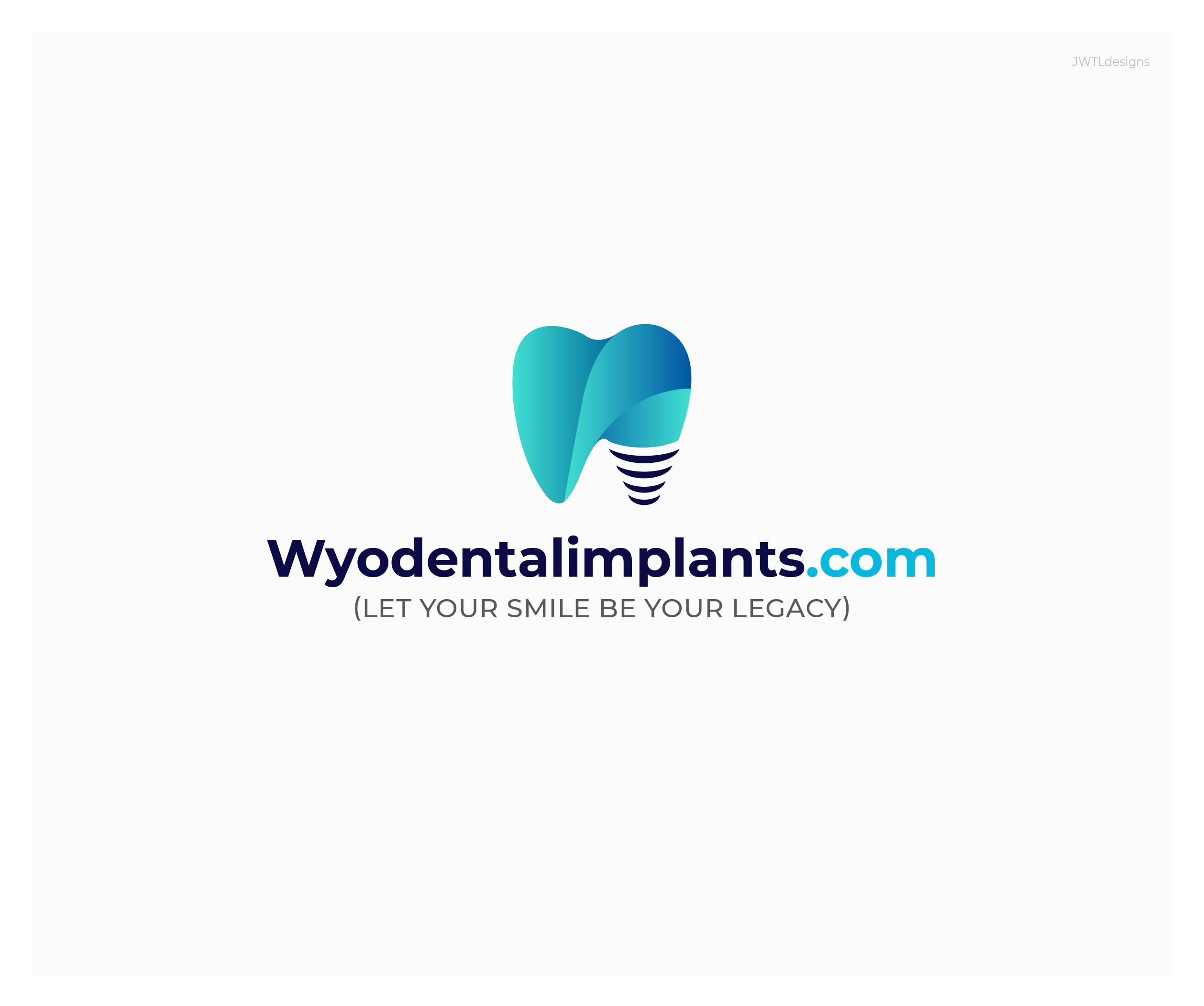 Logo Design by JWTL for Wyo Dental Implants | Design #30561108