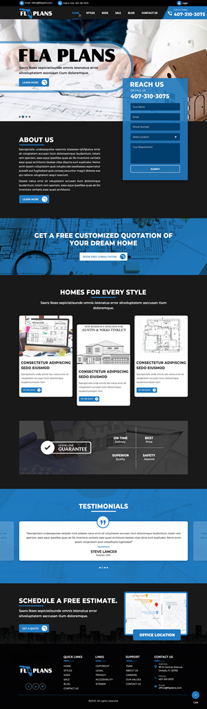 Diseño de Página de Aterrizaje por pb para este proyecto | Diseño: #30543613