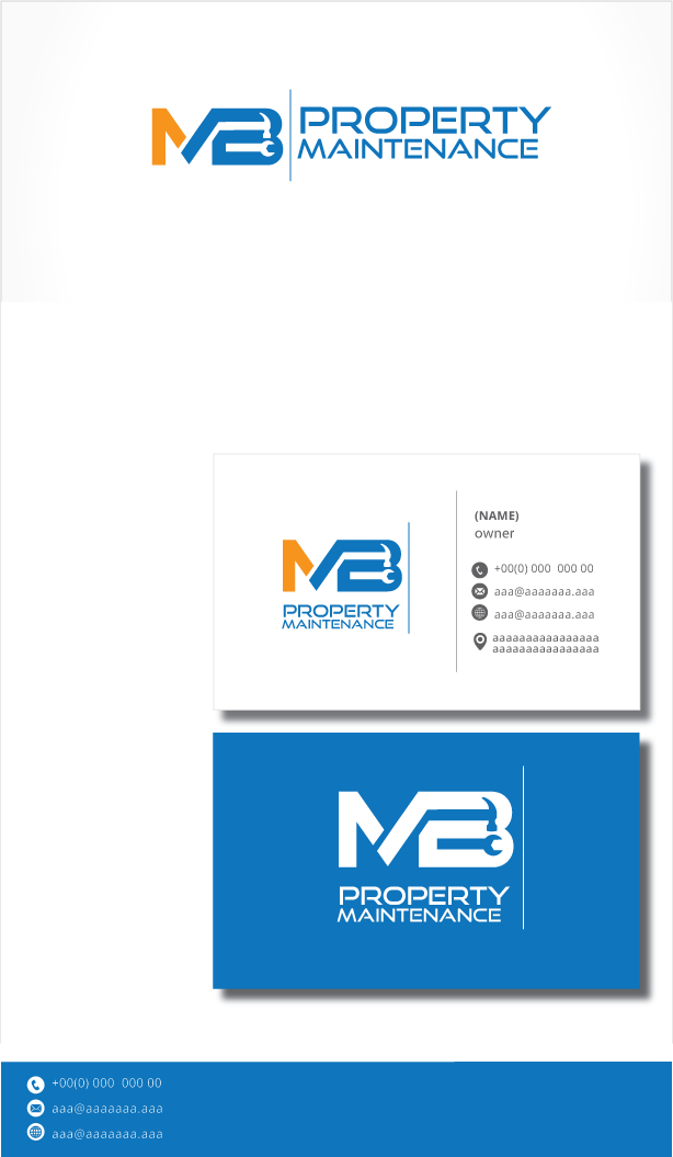 Bold, Professional, Property Maintenance, Construction Logo Design for