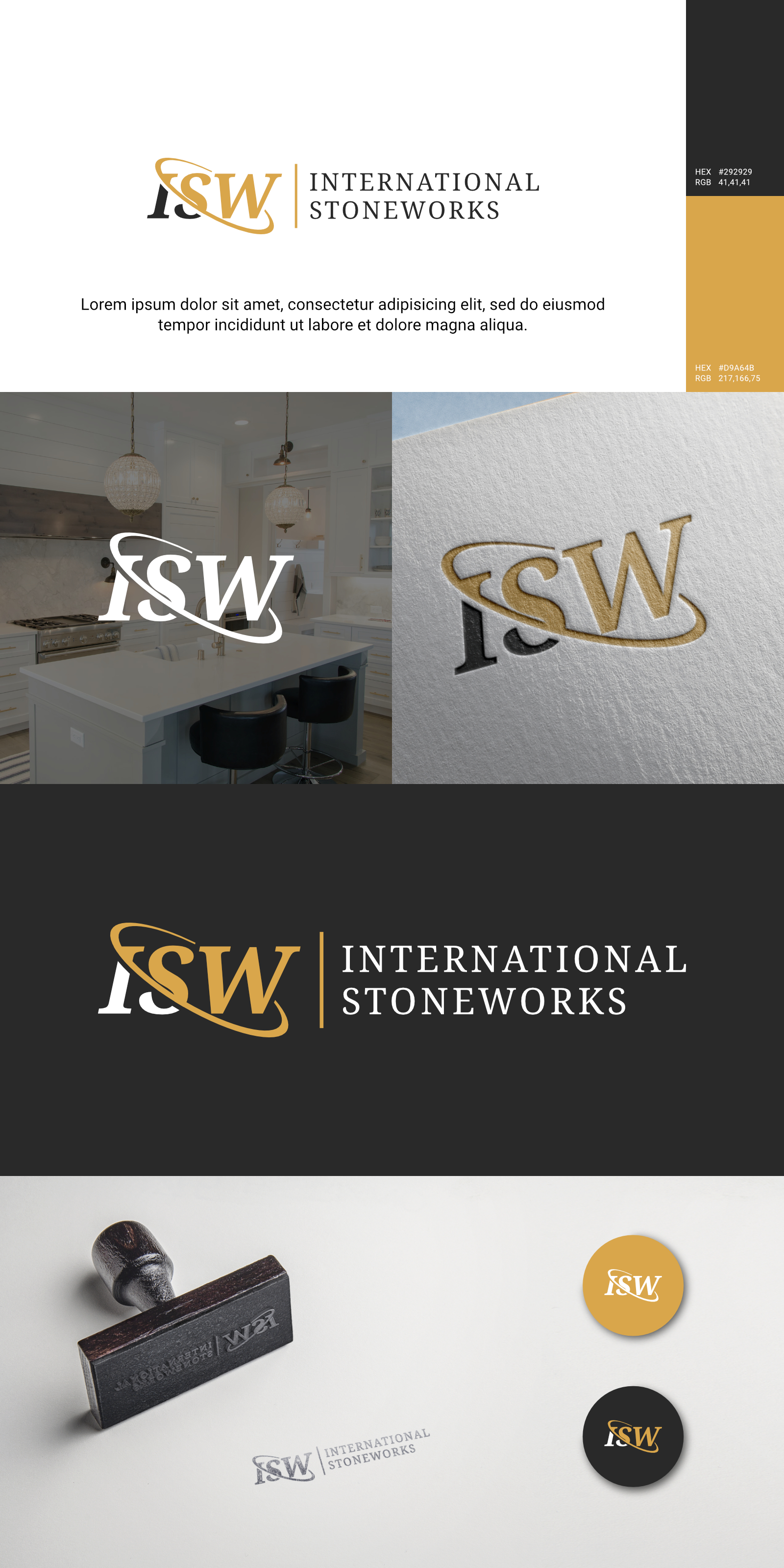 Logo-Design von FerouFYN für International Stoneworks | Design #30612005
