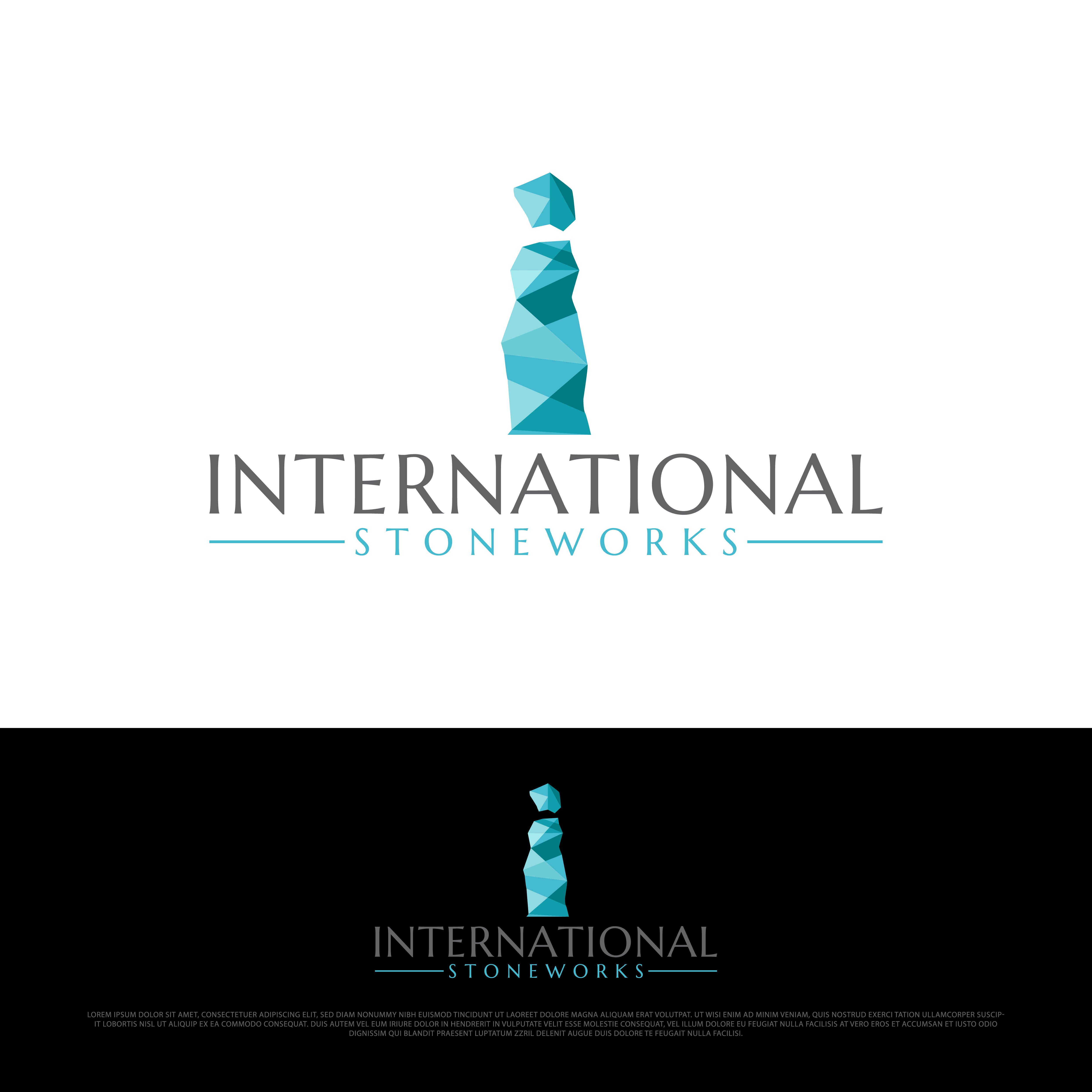Logo Design by creative.bugs for International Stoneworks | Design #30601040