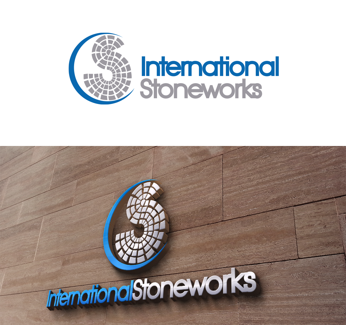 Logo Design by patriciaparadesign for International Stoneworks | Design #30627338