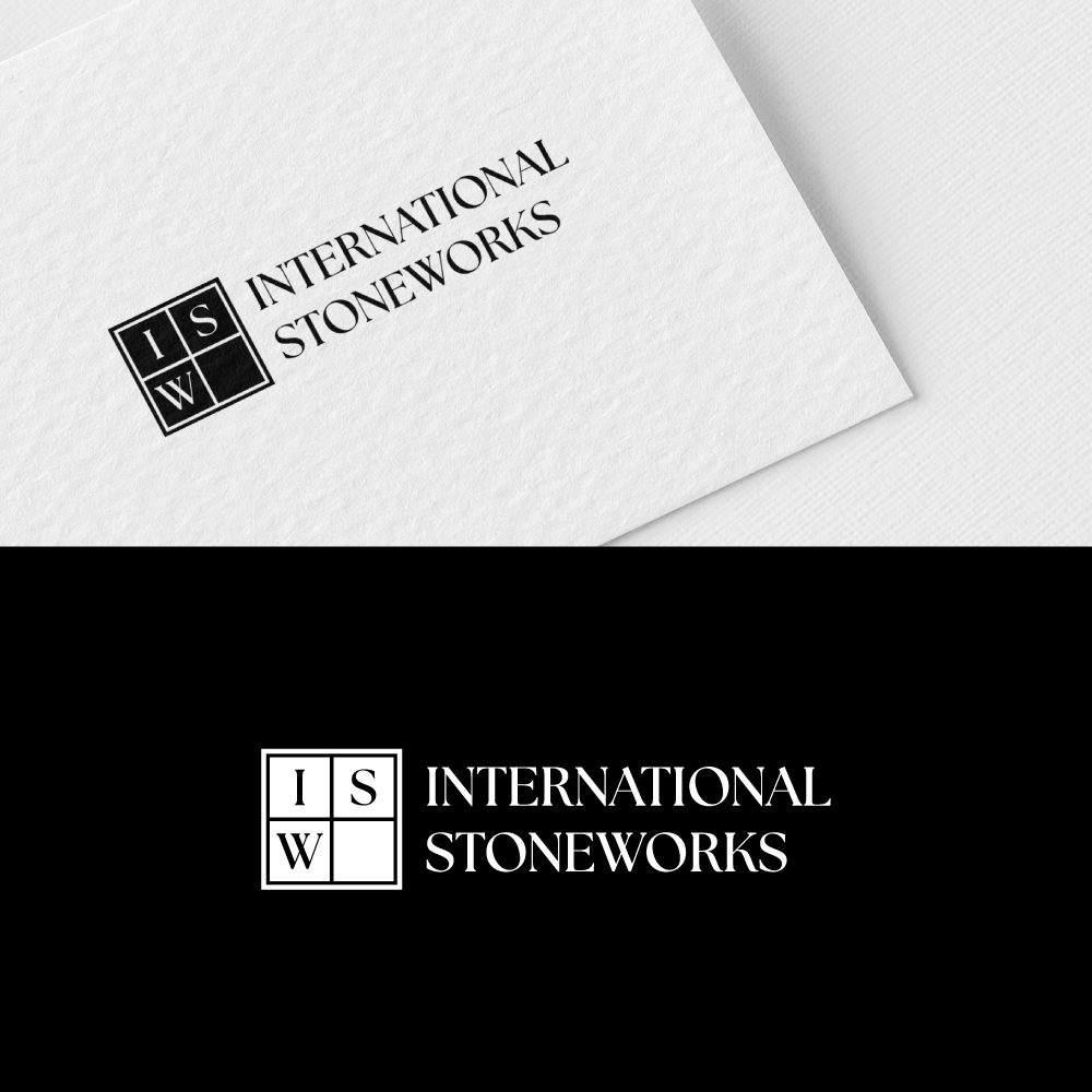 Logo Design by NOMLAS for International Stoneworks | Design #30605997