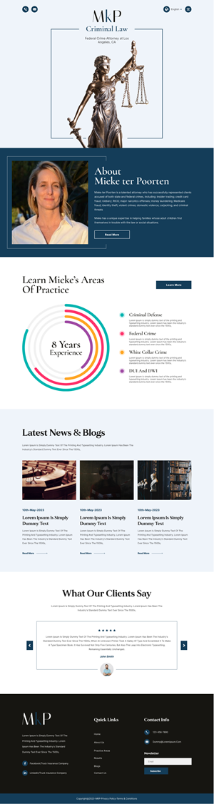 Web Design by Hafsa Fatymah for this project | Design #30542191