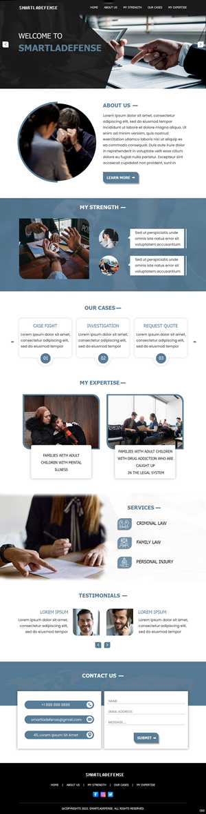 Web Design by pb for this project | Design: #30543647