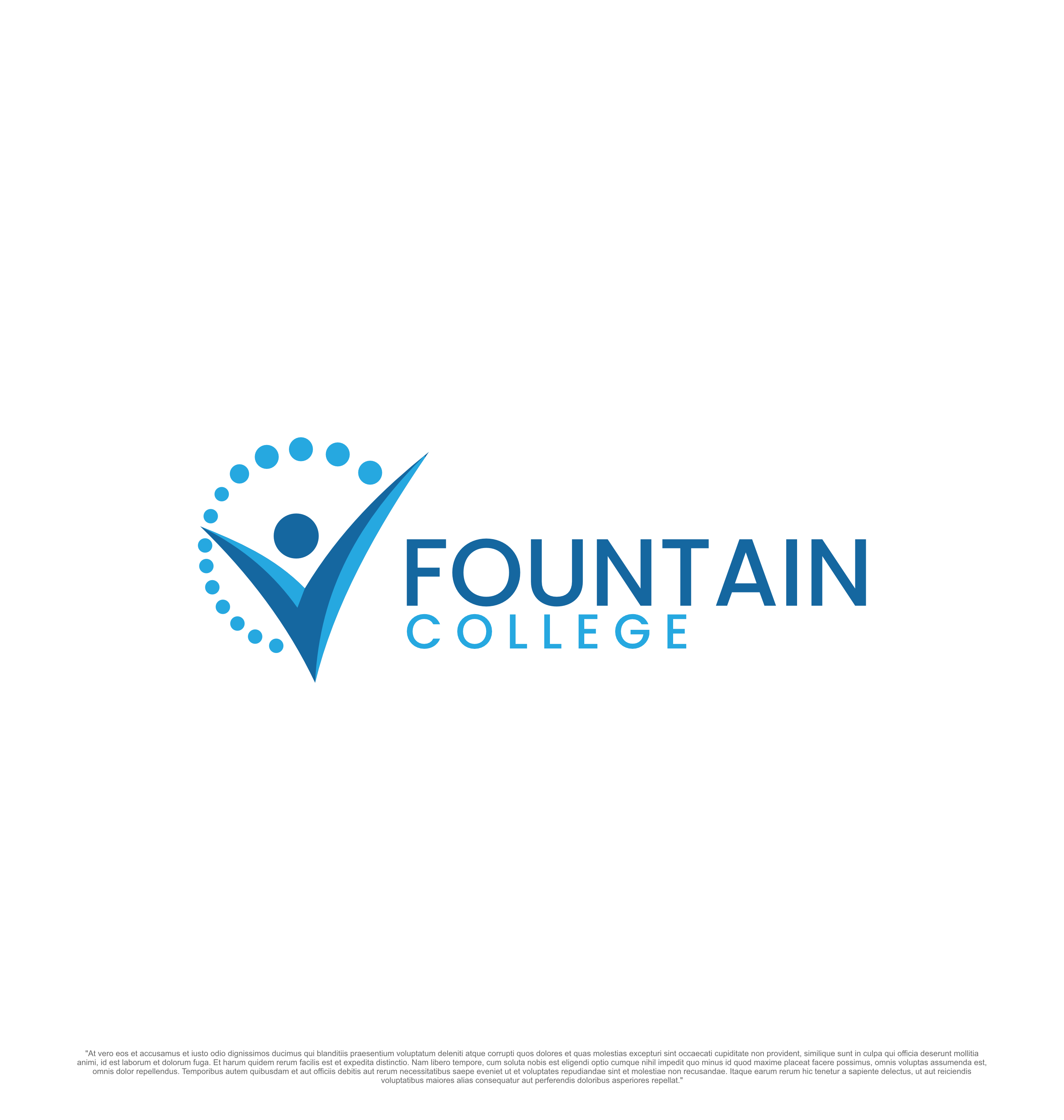 Logo-Design von saesean für Fountain College | Design #30557326