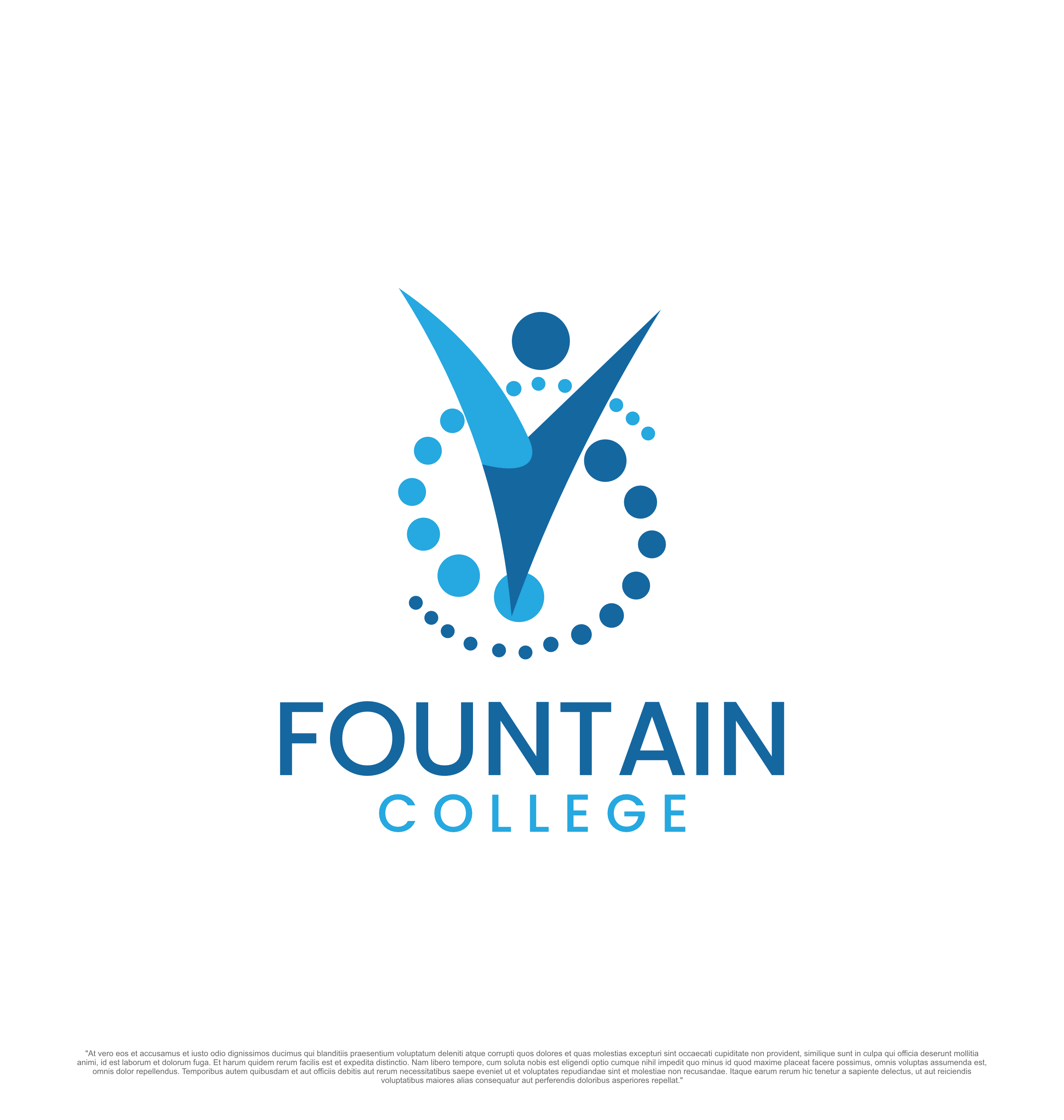 Logo-Design von saesean für Fountain College | Design #30557327