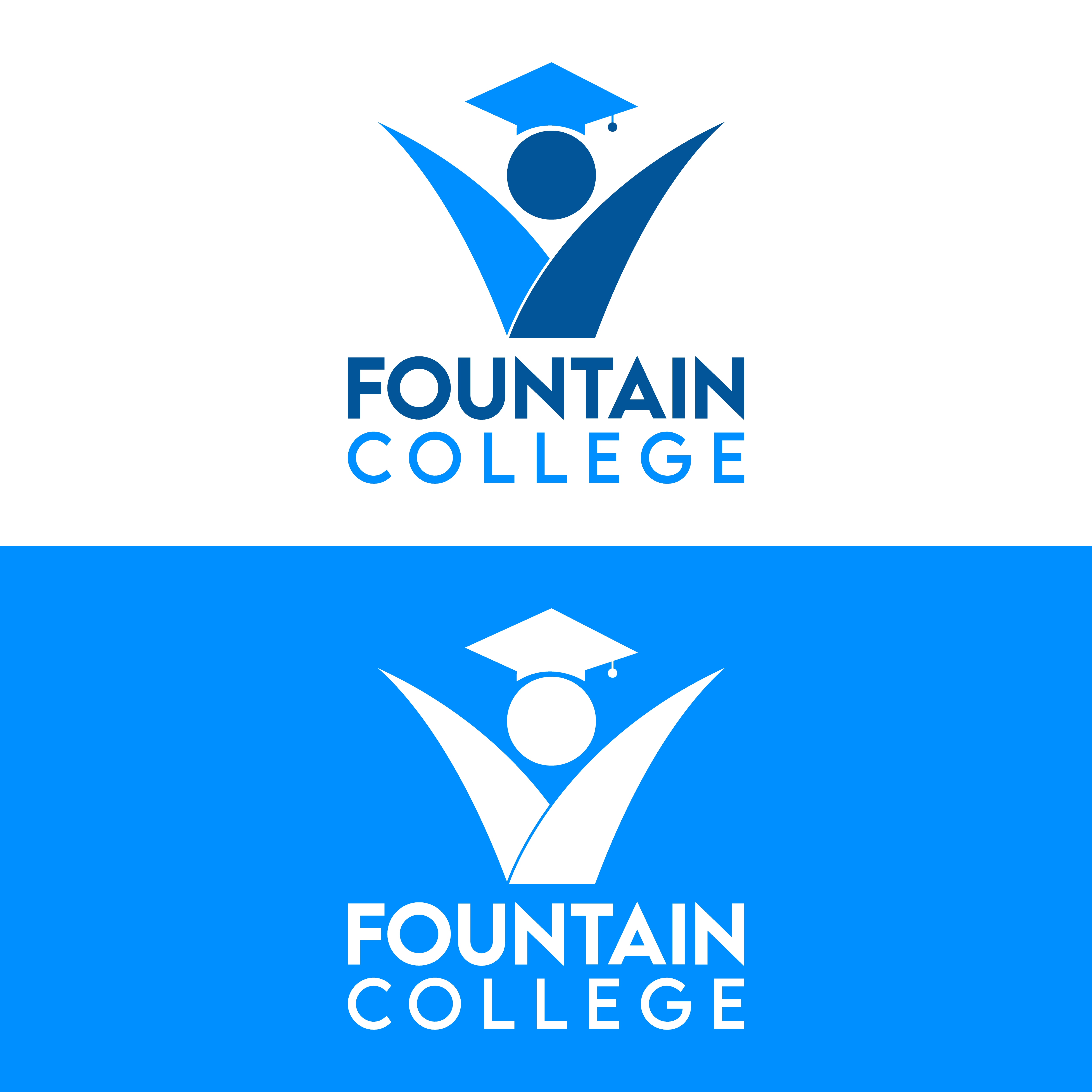 Logo Design by higner for Fountain College | Design #30547926