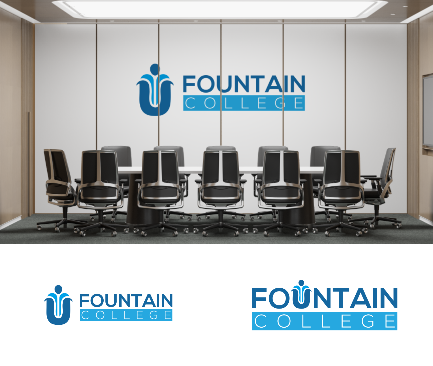 Logo-Design von healer1617 für Fountain College | Design #30600983