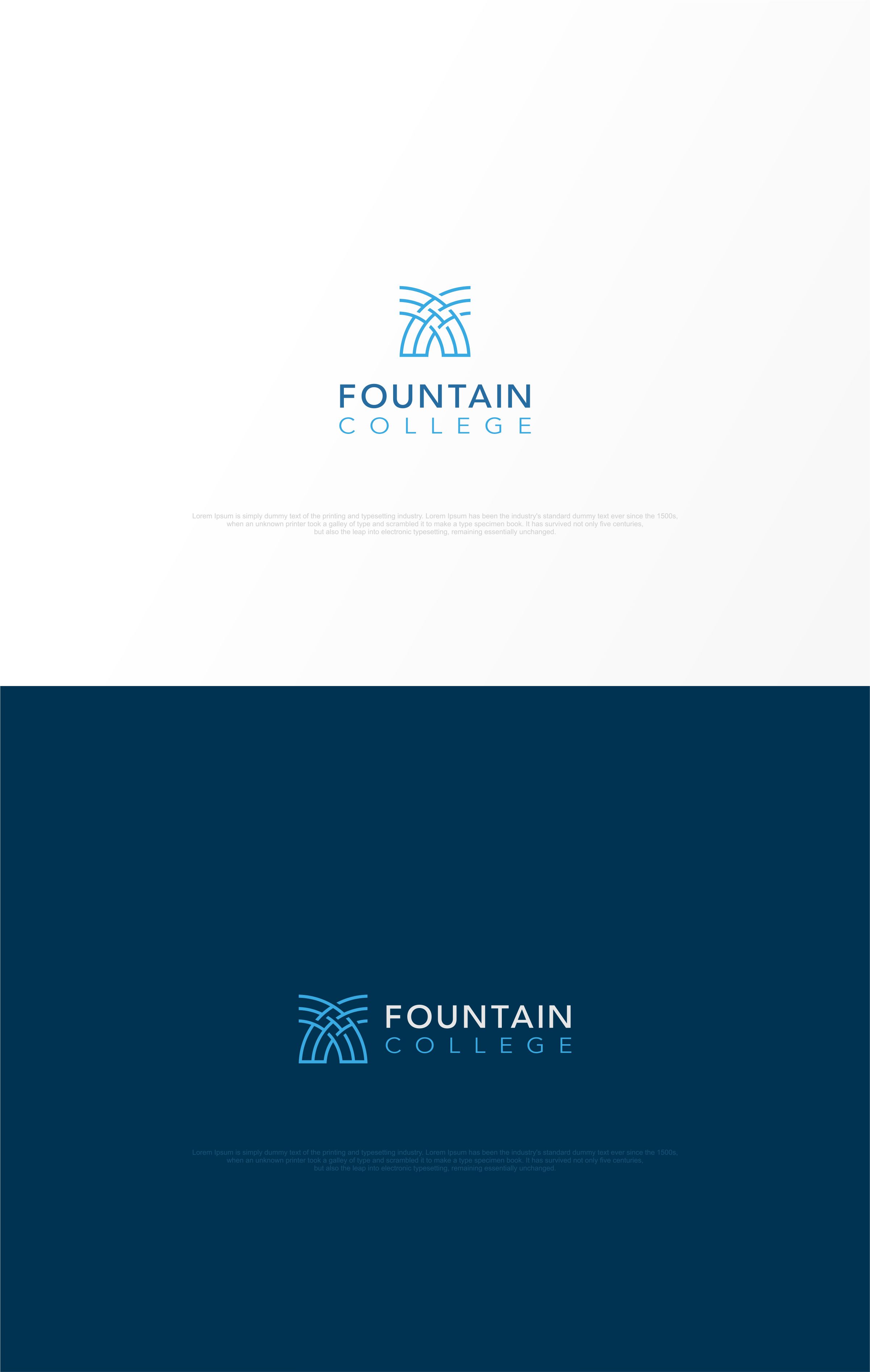 Diseño de Logo por ace_art™ para Fountain College | Diseño #30552403