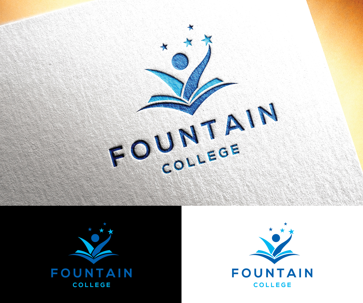 Logo-Design von step forward 2 für Fountain College | Design #30539745