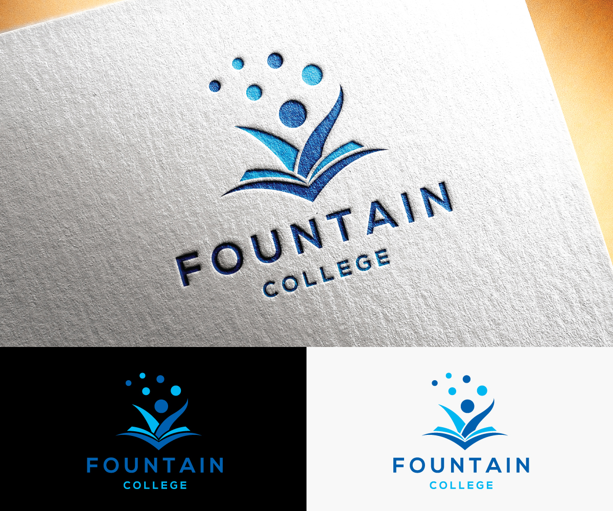 Logo-Design von step forward 2 für Fountain College | Design #30552824