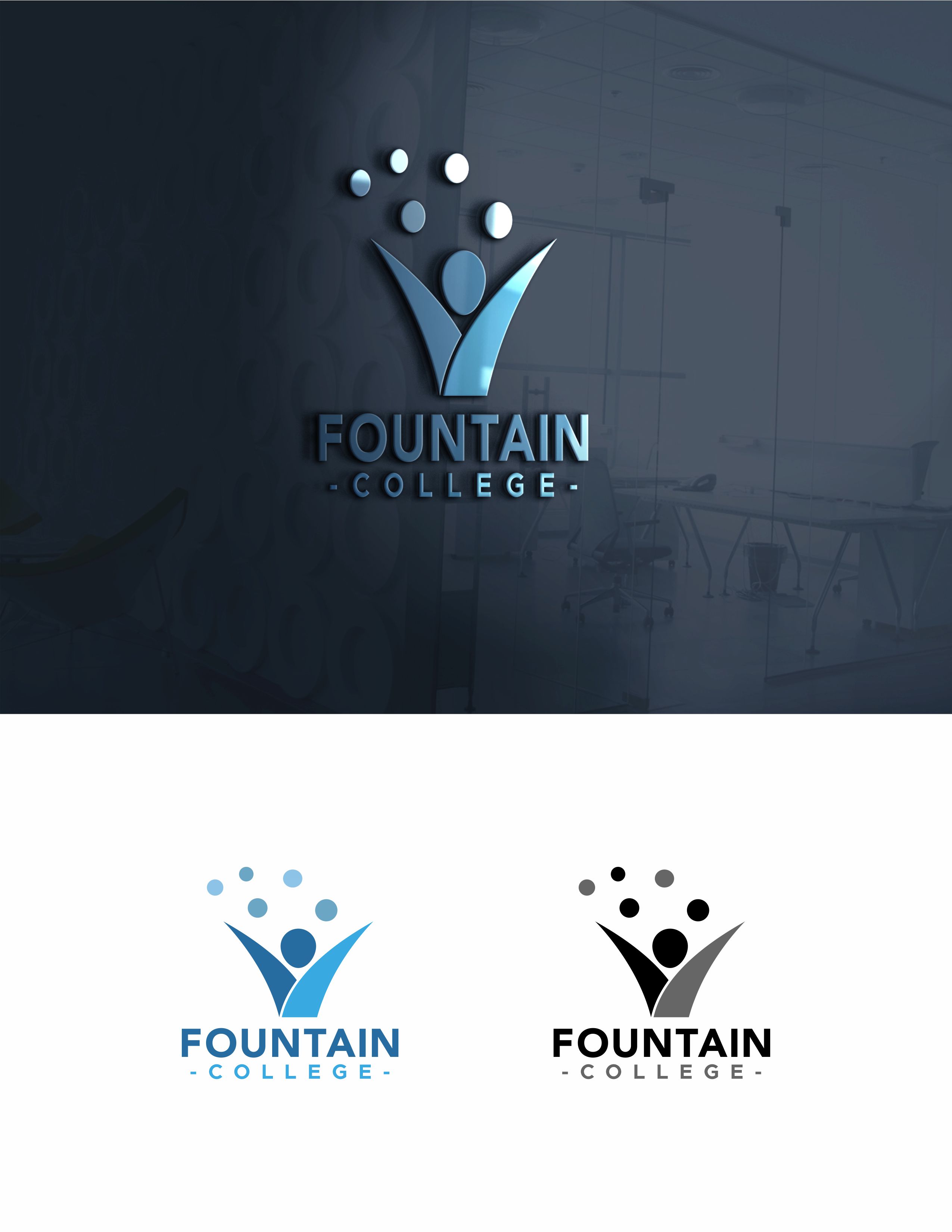 Logo-Design von Praza für Fountain College | Design #30539304