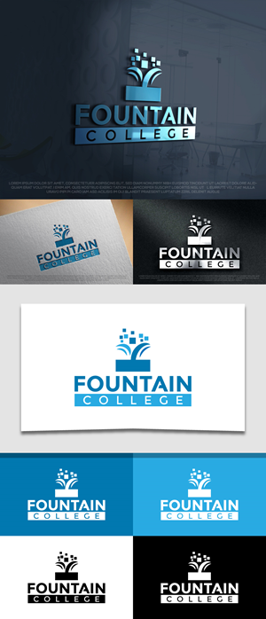 Diseño de Logo por Ayub Zafar para Fountain College | Diseño: #30559553