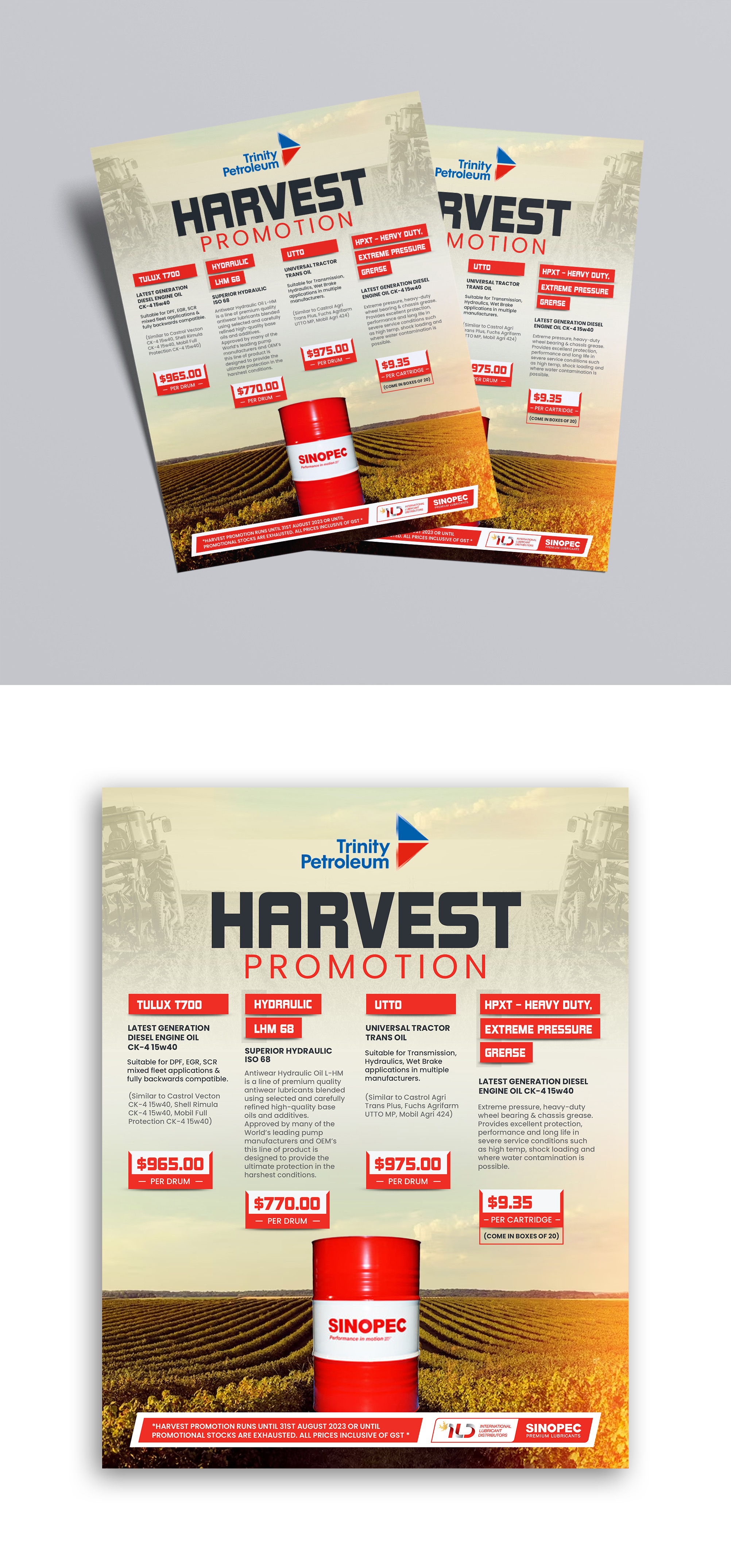 Design de Flyer par debdesign pour ILD-SINOPEC | Design #30540879