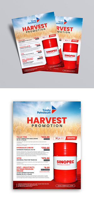 Design de Flyer par debdesign pour ILD-SINOPEC | Design : #30540880