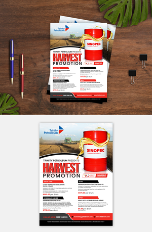 Design de Flyer par debdesign pour ILD-SINOPEC | Design : #30540931