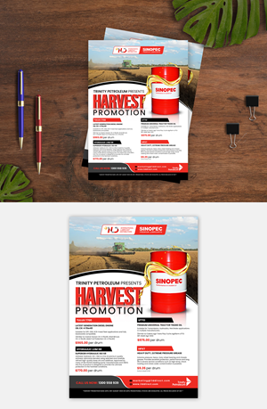Design de Flyer par debdesign pour ILD-SINOPEC | Design : #30540932
