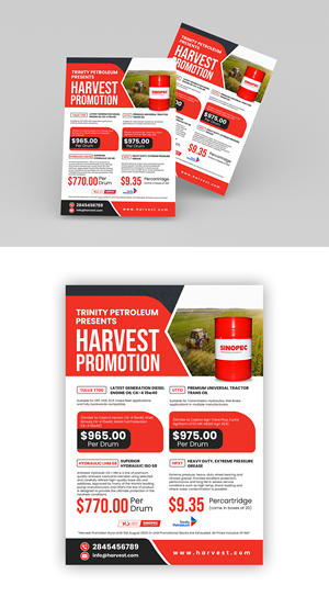 Design de Flyer par debdesign pour ILD-SINOPEC | Design : #30540982