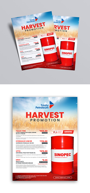 Design de Flyer par debdesign pour ILD-SINOPEC | Design : #30546135