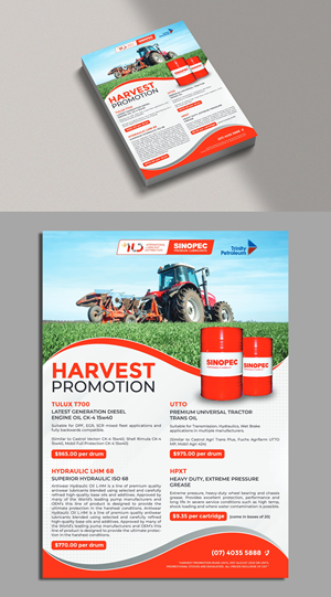 Design de Flyer par ecorokerz pour ILD-SINOPEC | Design : #30546233