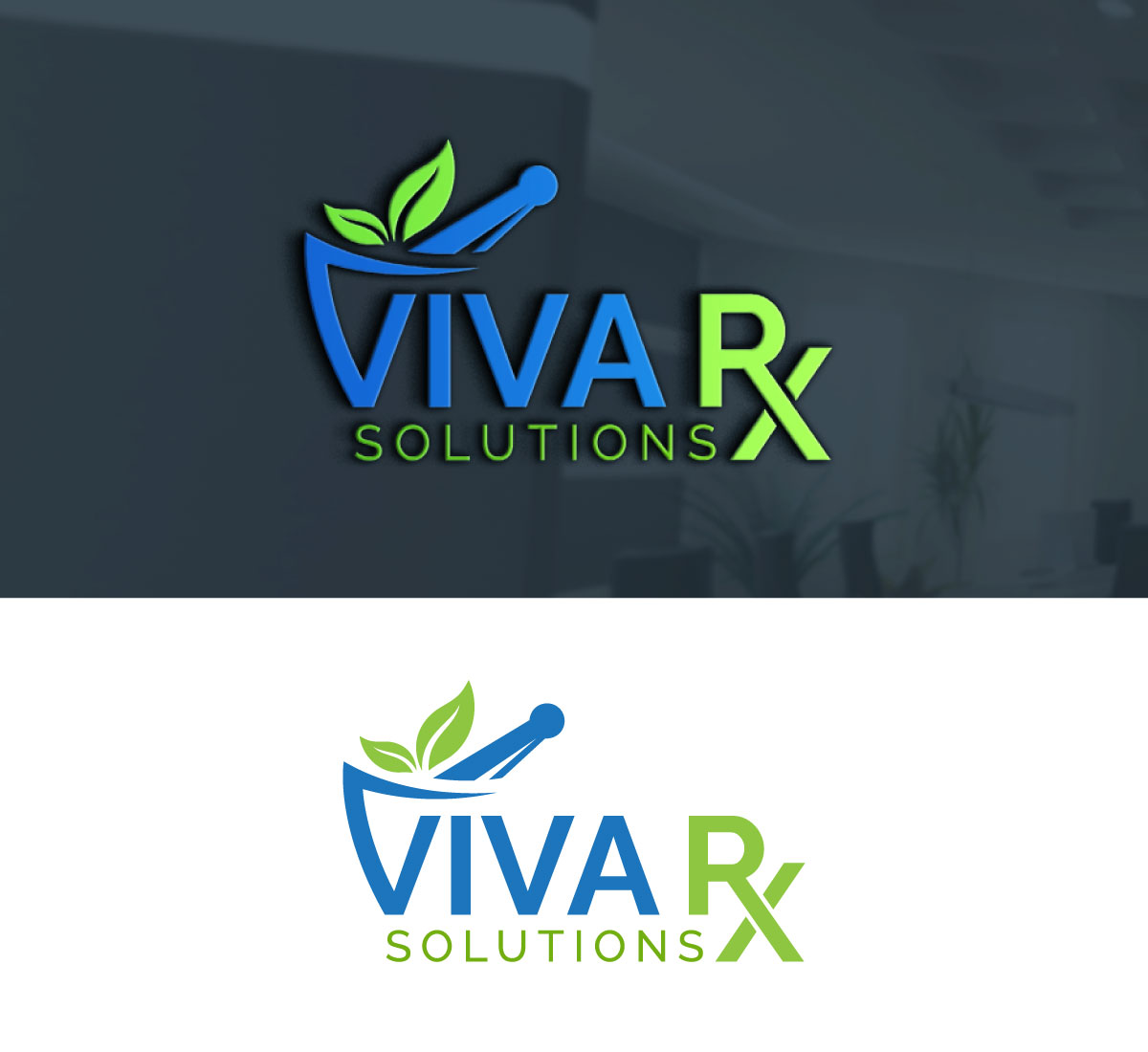 Logo Design by AH-Design for Viva Rx Solutions | Design: #30595452